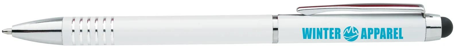Stylus Pen Aluminum Twist Action Chrome Accents - 5.375 in - product view 17