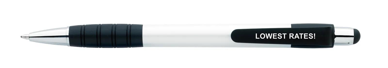 Stylus Pen Pearl White Barrel Soft Touch Grip - 5.625 in - product view 4