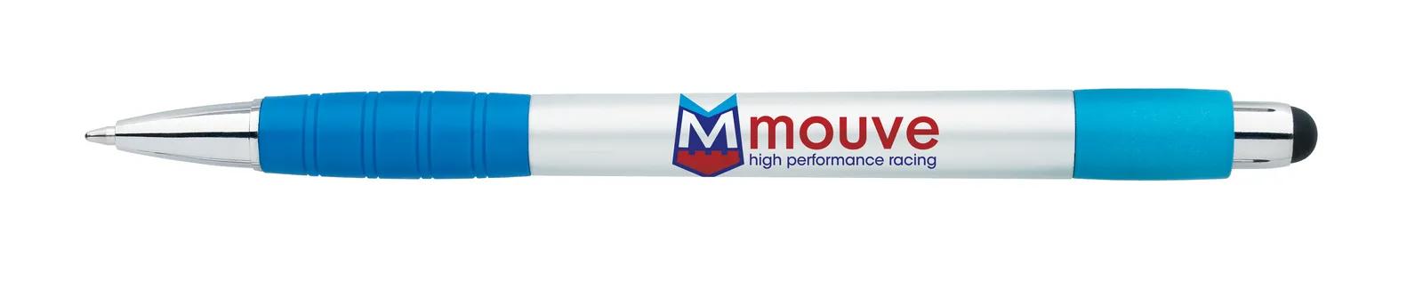 Stylus Pen Pearl White Barrel Soft Touch Grip - 5.625 in - product view 14