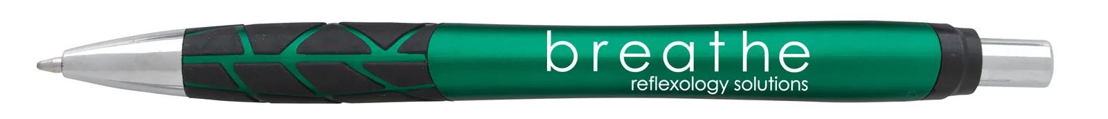 Ballpoint Pen Colored Pattern Grip Modern Design - 5.625 in - product view 32