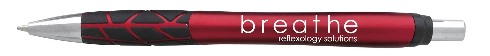 Ballpoint Pen Colored Pattern Grip Modern Design - 5.625 in - product view 33