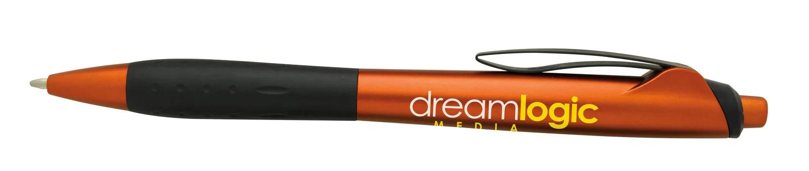 Ballpoint Pen Colorful Body Black Trim Hybrid Ink - 5.75 in - product view 34