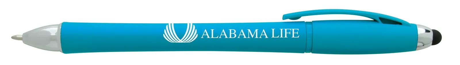 Stylus Highlighter Pen Combo Neon Colors Chrome - 5.375 in - product view 3