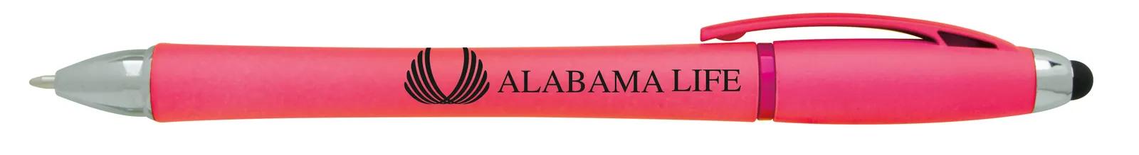 Stylus Highlighter Pen Combo Neon Colors Chrome - 5.375 in - product view 6