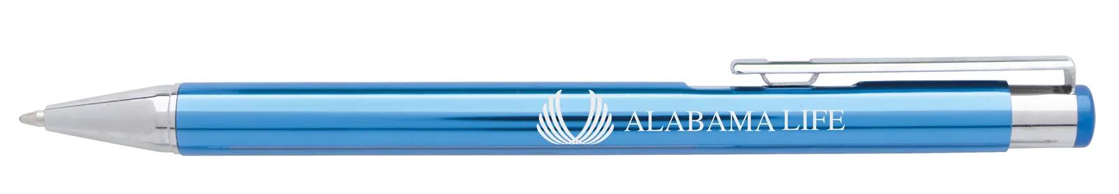 Ballpoint Pen Aluminum Click Action Executive Style - 5.375 in - product view 36
