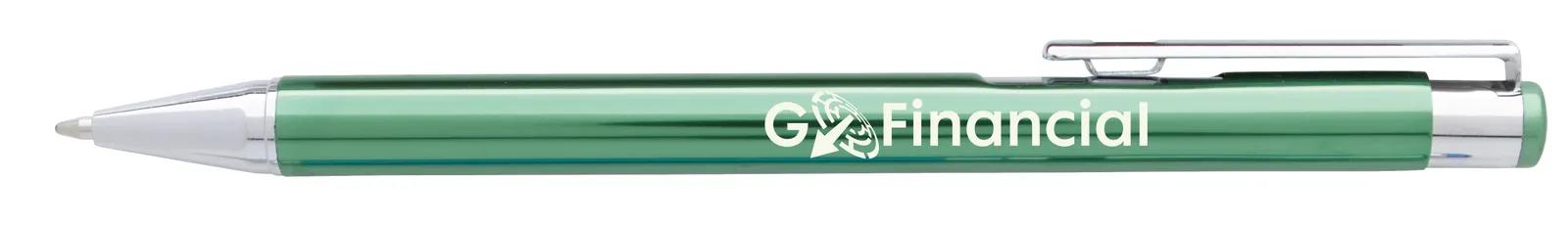 Ballpoint Pen Aluminum Click Action Executive Style - 5.375 in - product view 42