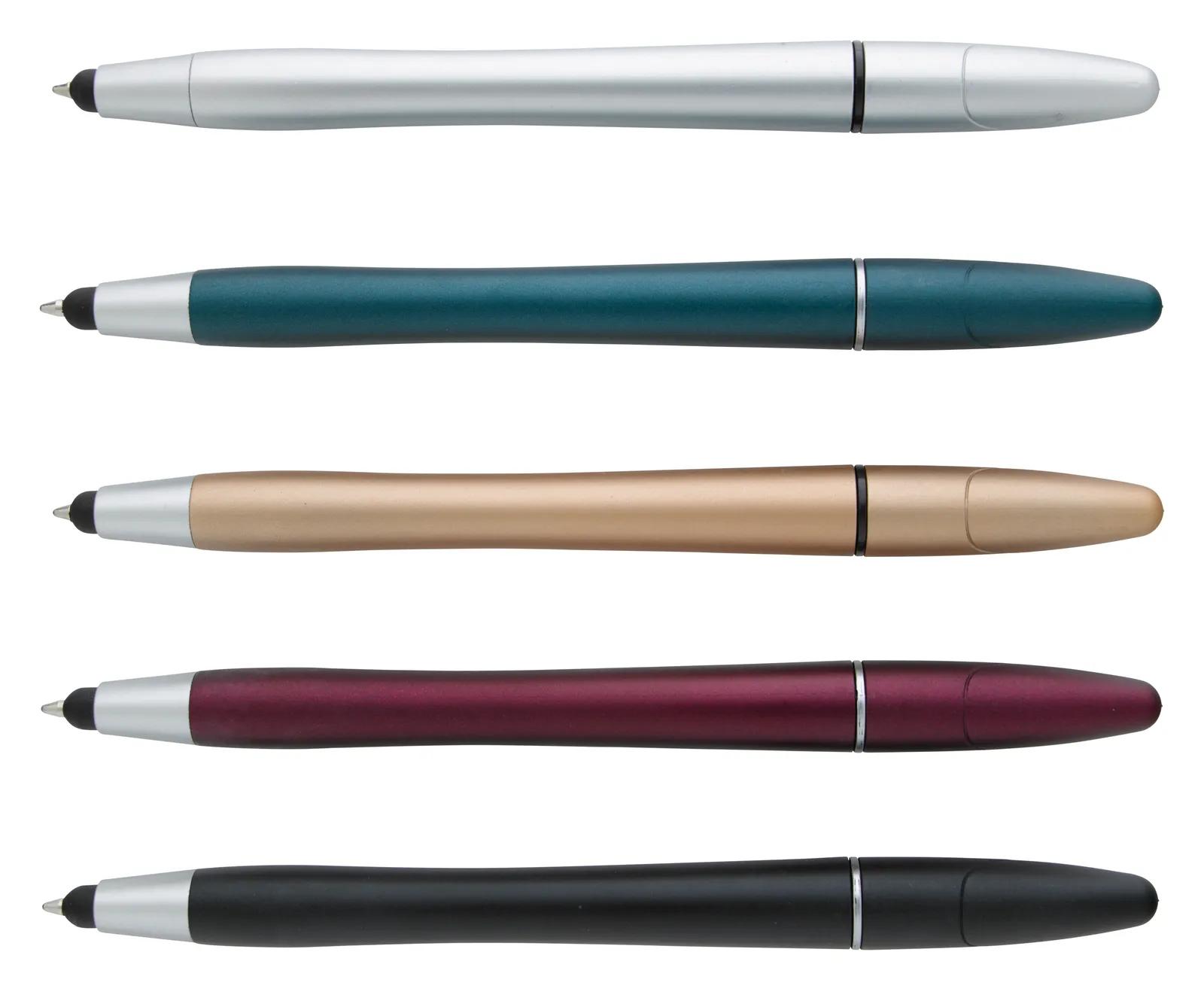 Highlighter Pen Stylus Combo Yellow Ink ABS - 5.75 in - product view 2