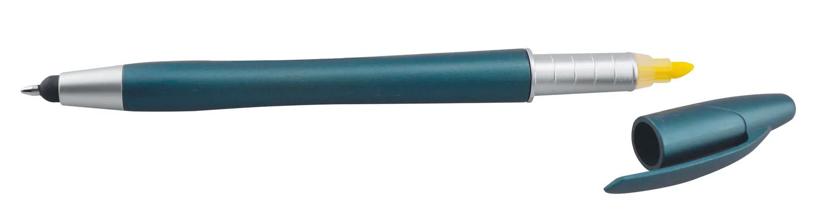 Highlighter Pen Stylus Combo Yellow Ink ABS - 5.75 in - product view 11