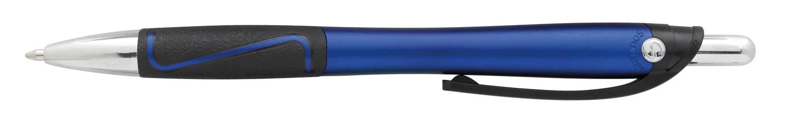 Ballpoint Pen Bold Line Chrome Trim ABS - 5.75 in - product view 4