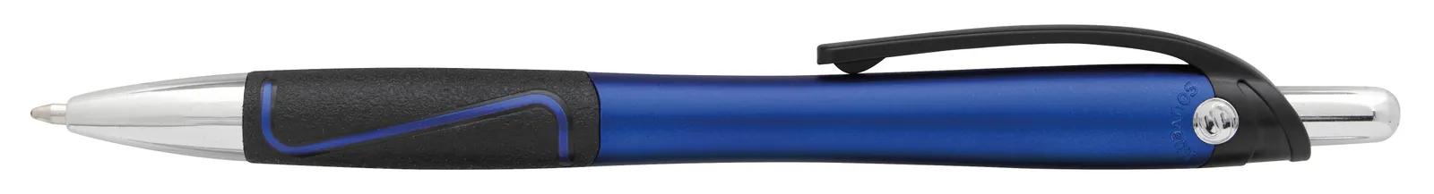 Ballpoint Pen Bold Line Chrome Trim ABS - 5.75 in - product view 5