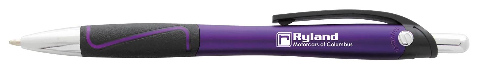 Ballpoint Pen Bold Line Chrome Trim ABS - 5.75 in - product view 35