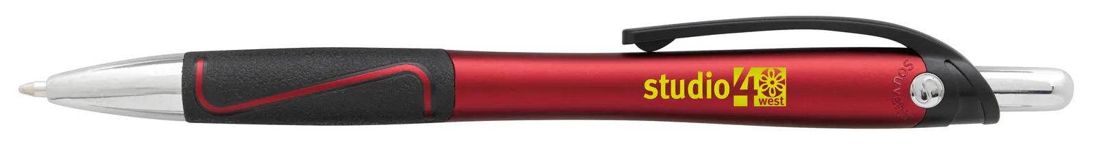 Ballpoint Pen Bold Line Chrome Trim ABS - 5.75 in - product view 36