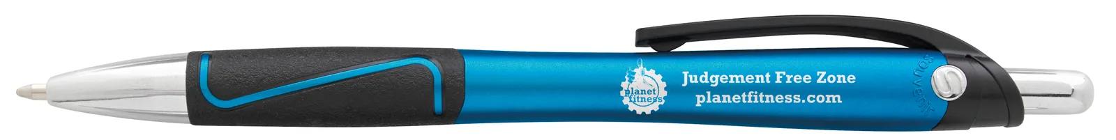 Ballpoint Pen Bold Line Chrome Trim ABS - 5.75 in - product view 42