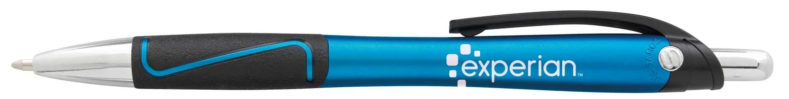 Ballpoint Pen Bold Line Chrome Trim ABS - 5.75 in - product view 43