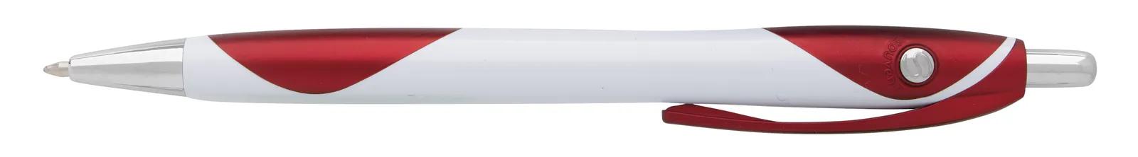 White Barrel Pen Metallic Accents Hybrid Ink - 5.75 in - product view 19