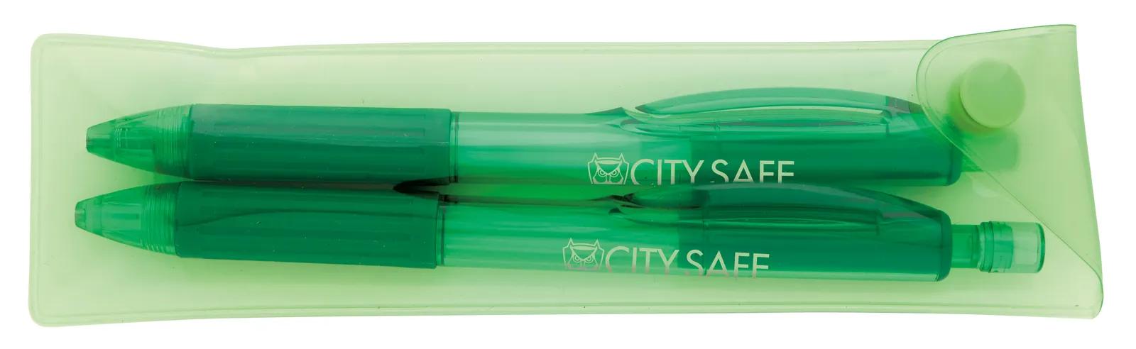 Gel Pen Mechanical Pencil Set with Pouch - 6.5 in - product view 6