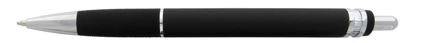 Metal Pen Soft Touch Barrel Chrome Accents - 5.63 in - product view 4