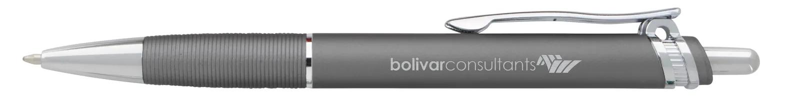 Metal Pen Soft Touch Barrel Chrome Accents - 5.63 in - product view 31