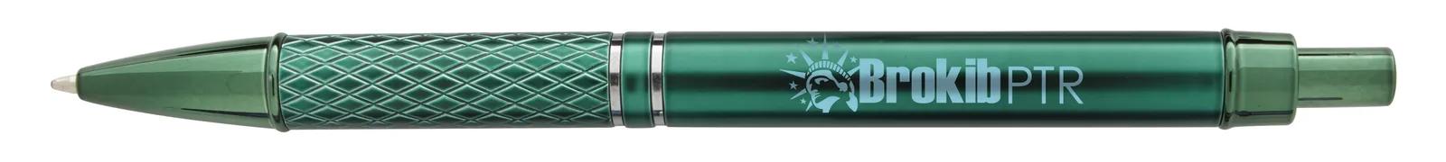 Recycled Plastic Pen UV Coating Ballpoint - 5.63 in - product view 5