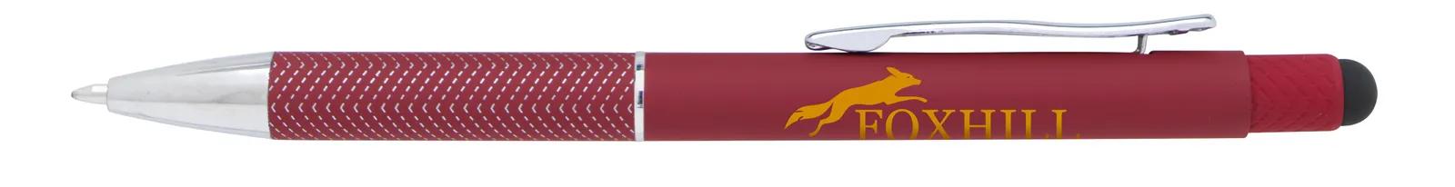 Stylus Pen Soft Touch Chrome Accents Aluminum - 5.69 in - product view 4