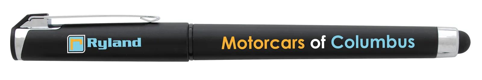 Stylus Gel Pen Recycled ABS Rubberized Barrel - 5.94 in - product view 8