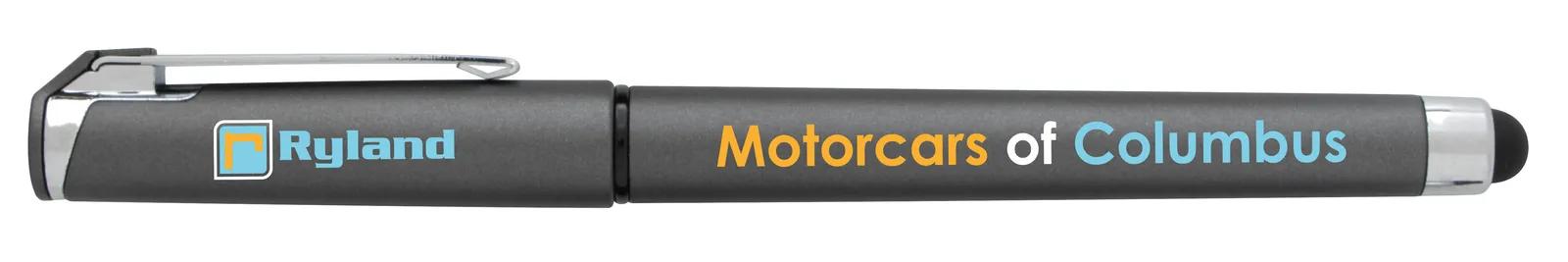 Stylus Gel Pen Recycled ABS Rubberized Barrel - 5.94 in - product view 11