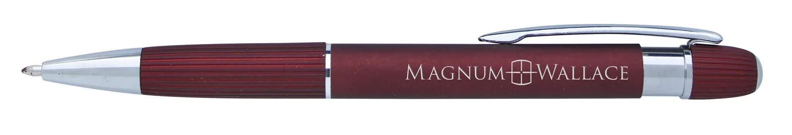 Recycled Aluminum Pen Ballpoint Medium Tip - 5.63 in - product view 8