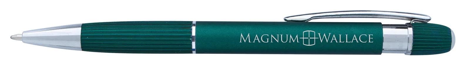 Recycled Aluminum Pen Ballpoint Medium Tip - 5.63 in - product view 10