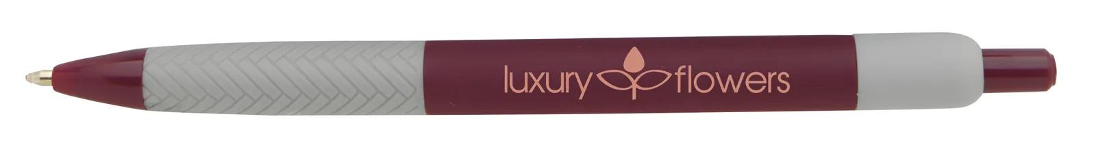 Herringbone Grip Pen Hybrid Ink Recycled ABS - 5.69 in - product view 4