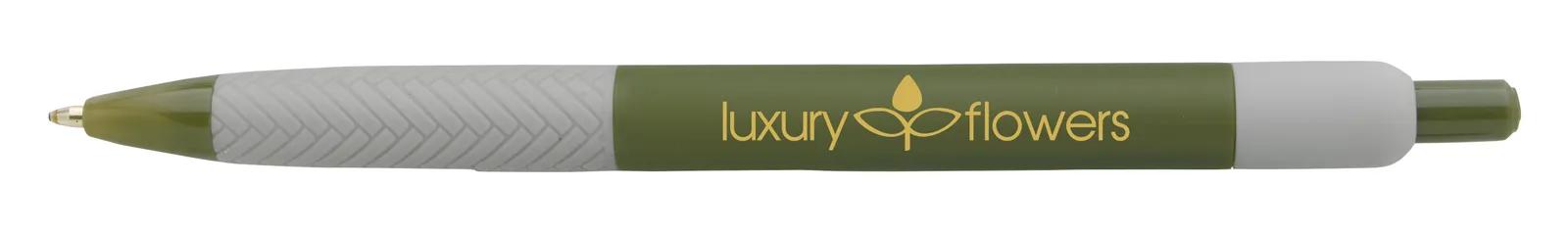 Herringbone Grip Pen Hybrid Ink Recycled ABS - 5.69 in - product view 6