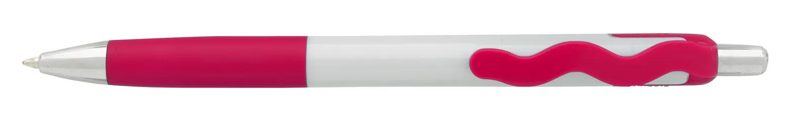 Wave Pattern Pen Bold Lines Recycled ABS - 5.69 in - product view 25