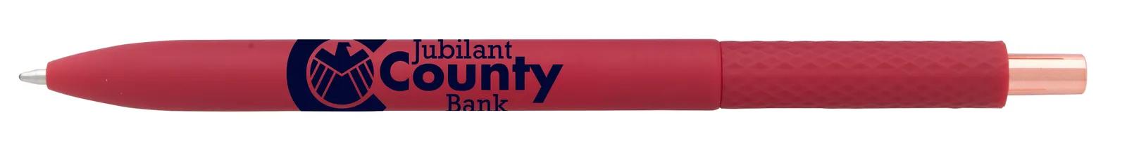 Lightweight Pen Rose Gold Accents Recycled ABS - 5.67 in