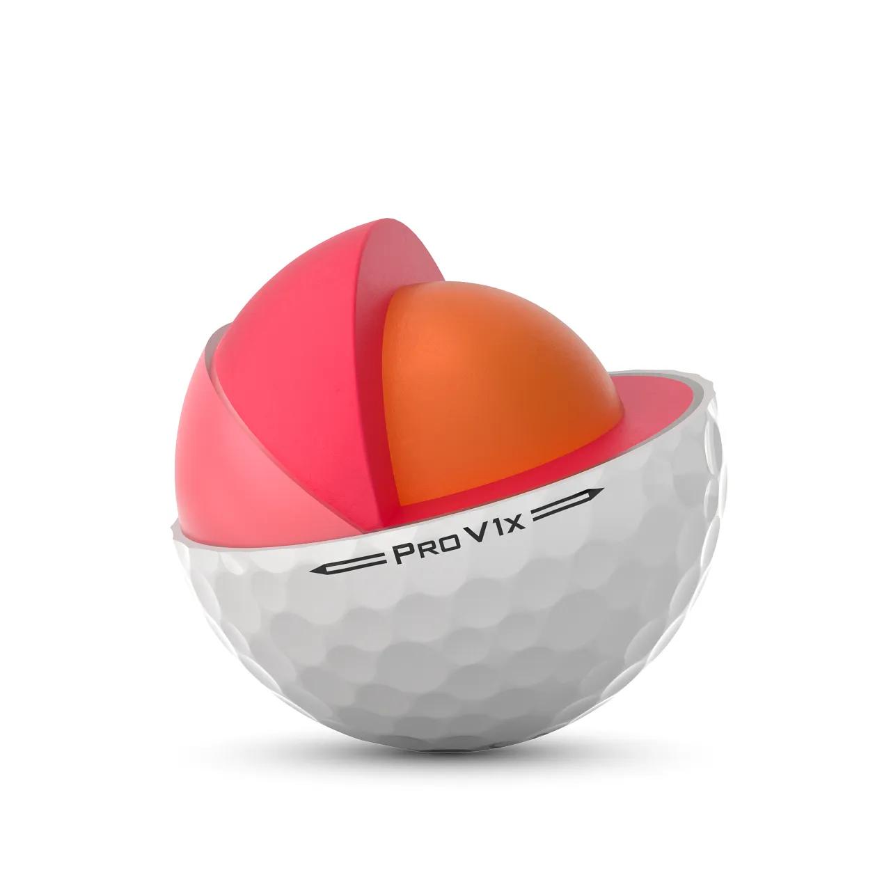 Pro V1x Golf Ball 348 Dimple Design (12 Pack) - product view 4