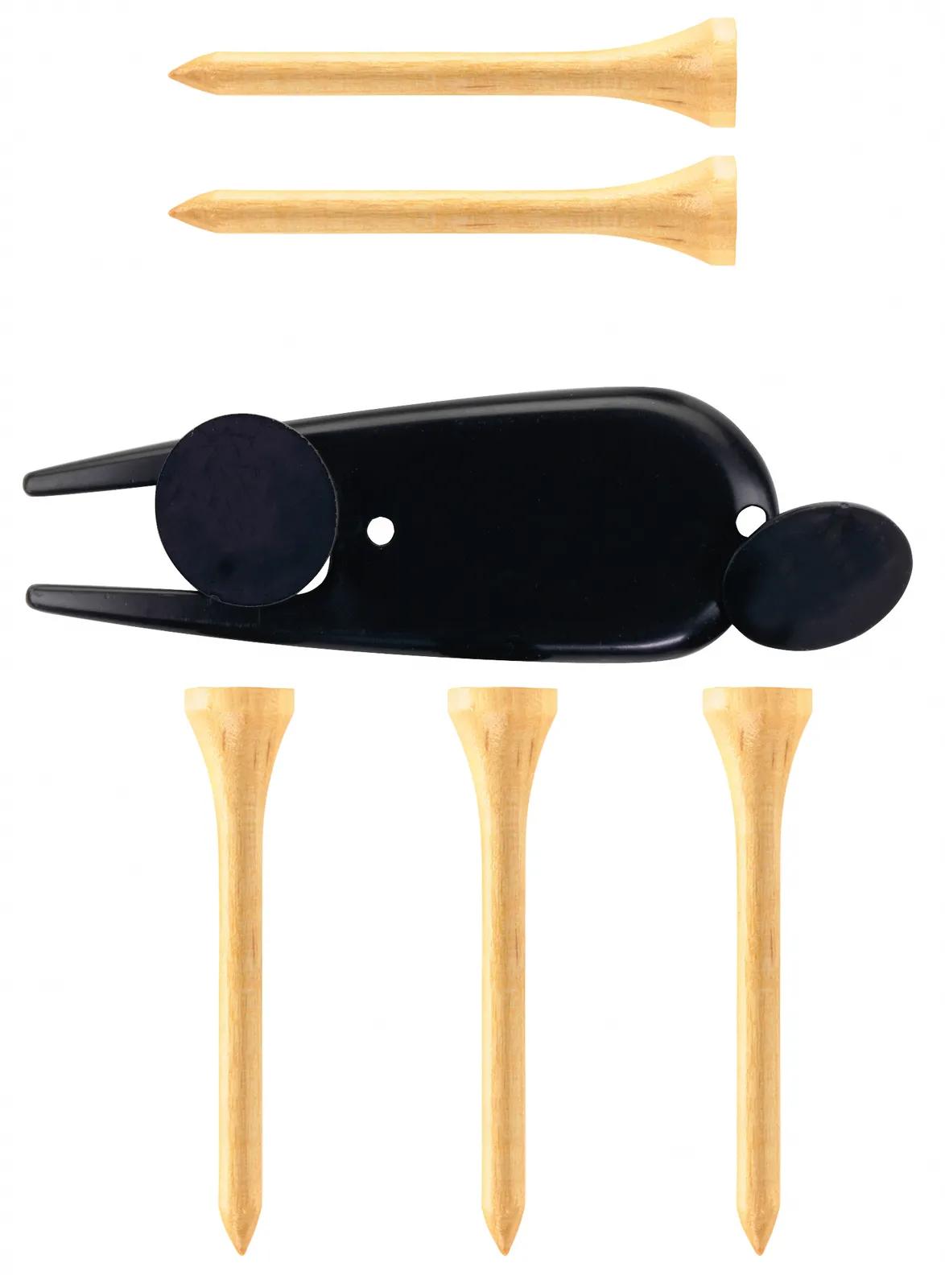 Golf Medalist Pack Divot Tool 2 Ball Markers - 6 x 4 in - product view 6