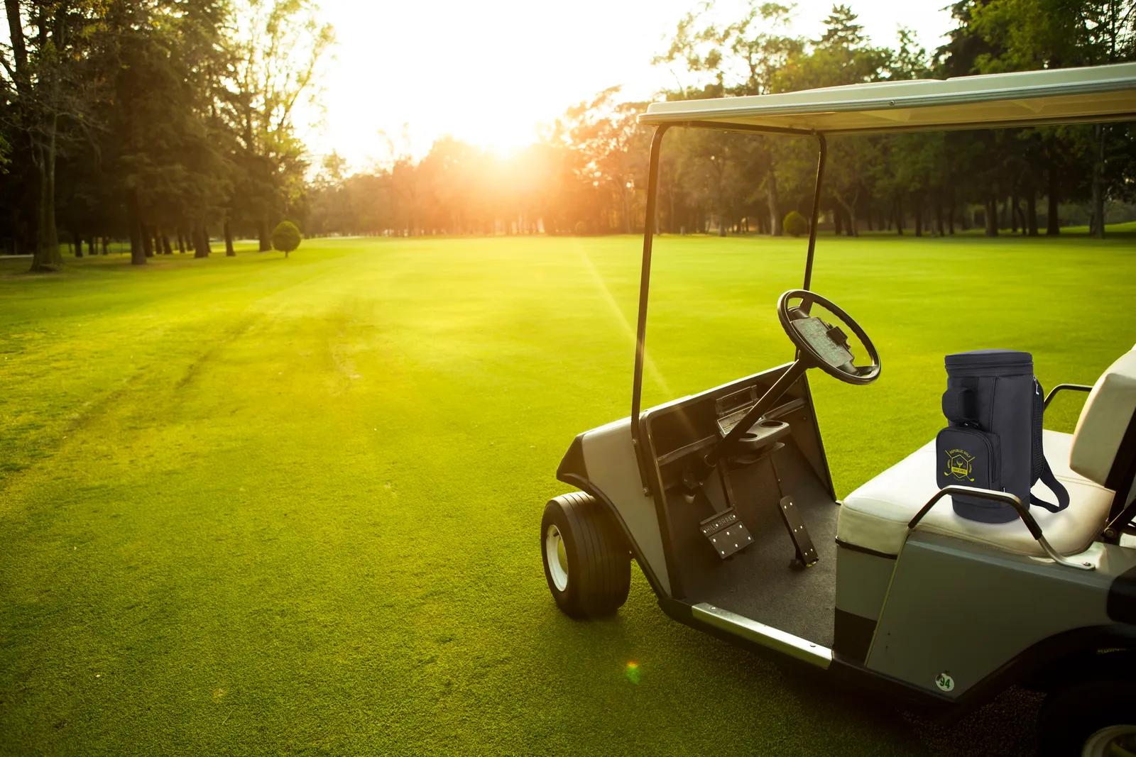 Golf Cooler Bag Back Nine Insulated 9 Can Capacity - 14.5 in - product view 2