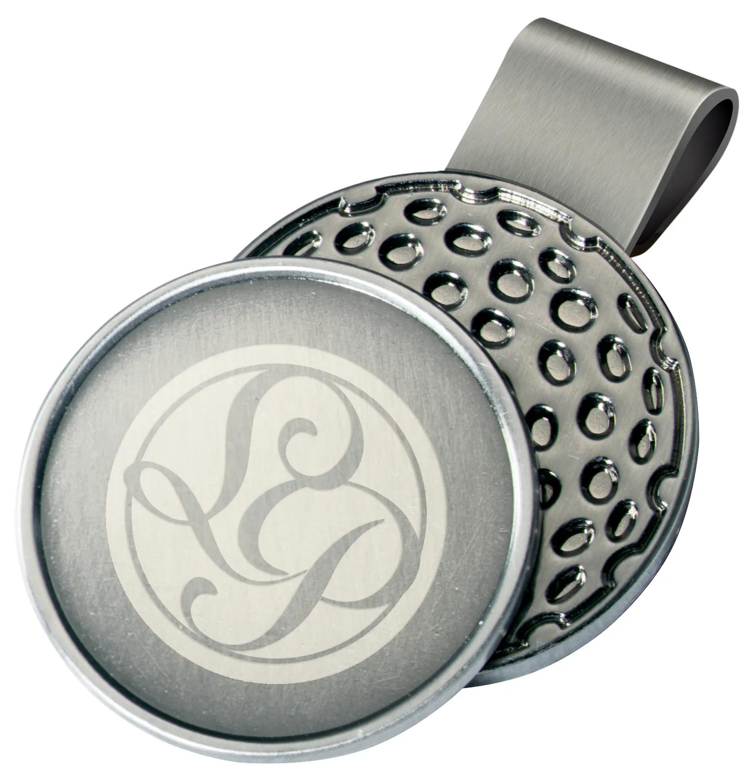 Golf Hat Clip Ball Marker Steel Magnetic Mount - 1.25 x 1 in - product view 7