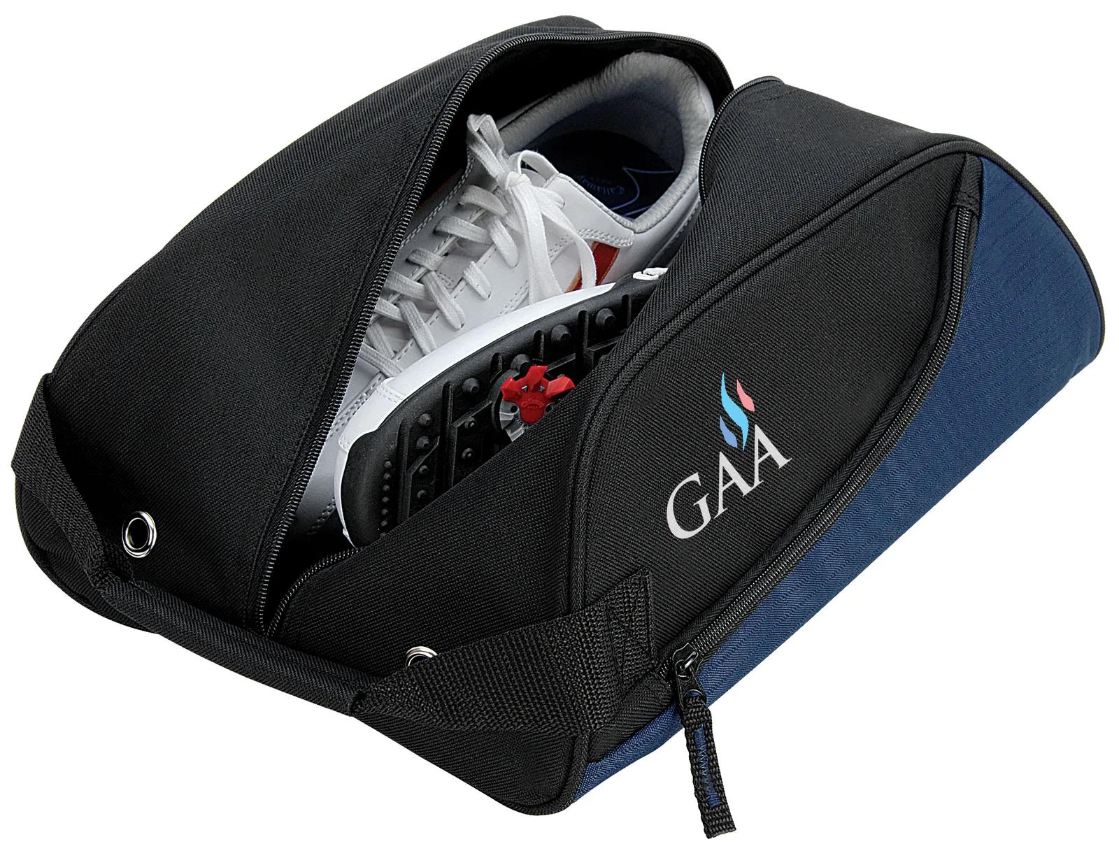 Golf Shoe Bag Ripstop Nylon Ventilation Holes - 10 x 17 x 6 in - product view 3
