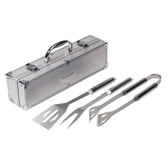 Good Value BBQ 3-Piece Set - promotional product with custom logo
