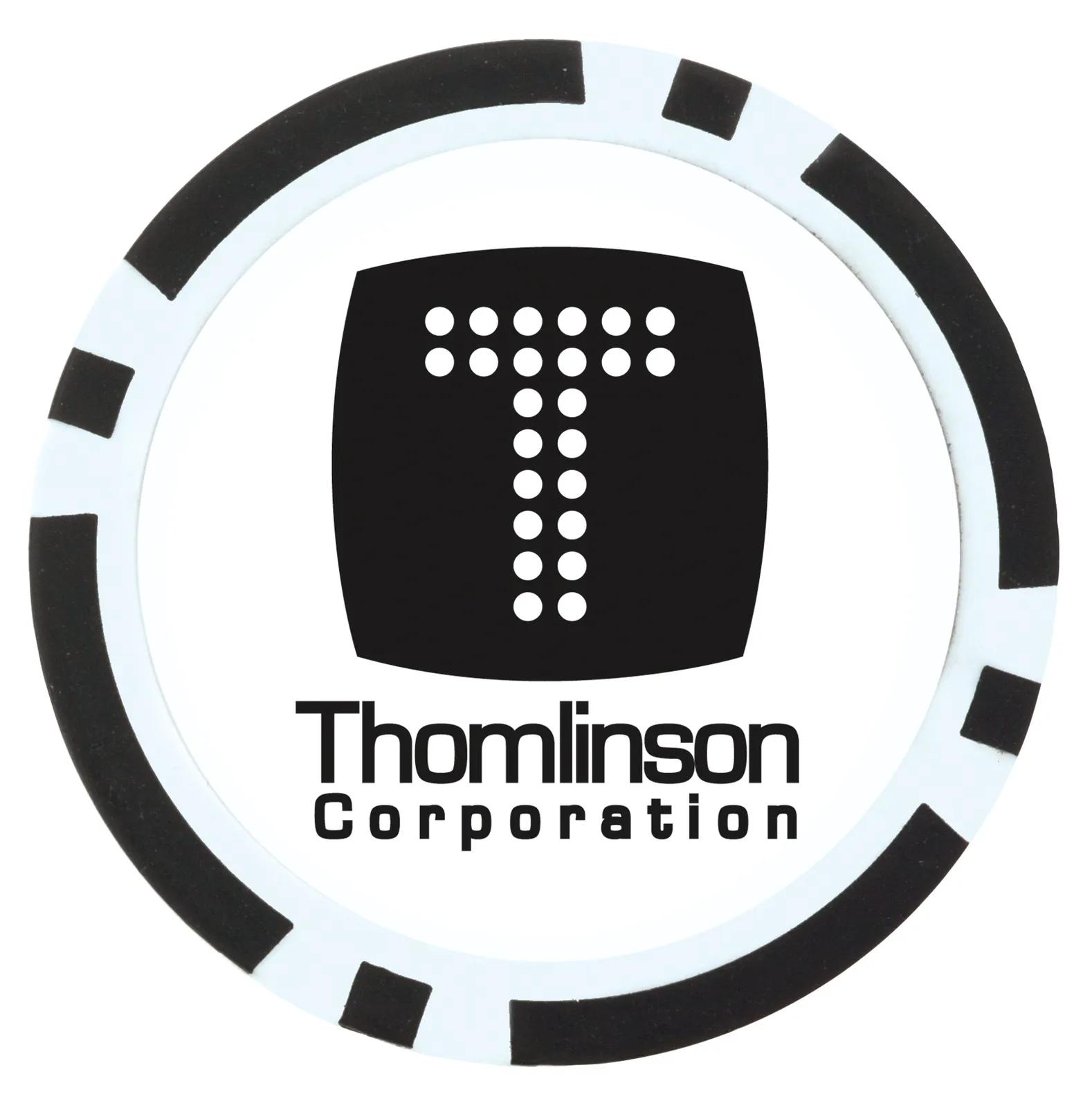 Golf Ball Marker Poker Chip Style Two-Sided - 0.125 in - product view 9