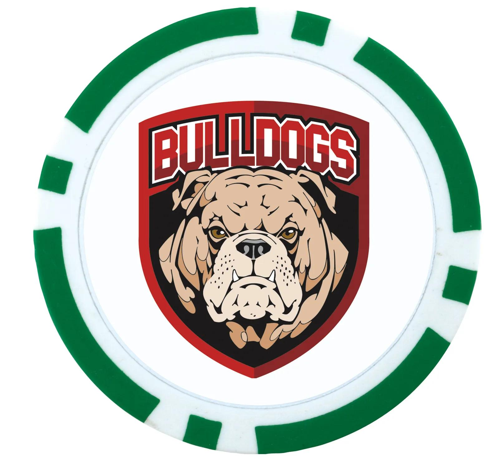 Golf Ball Marker Poker Chip Style Two-Sided - 0.125 in - product view 10