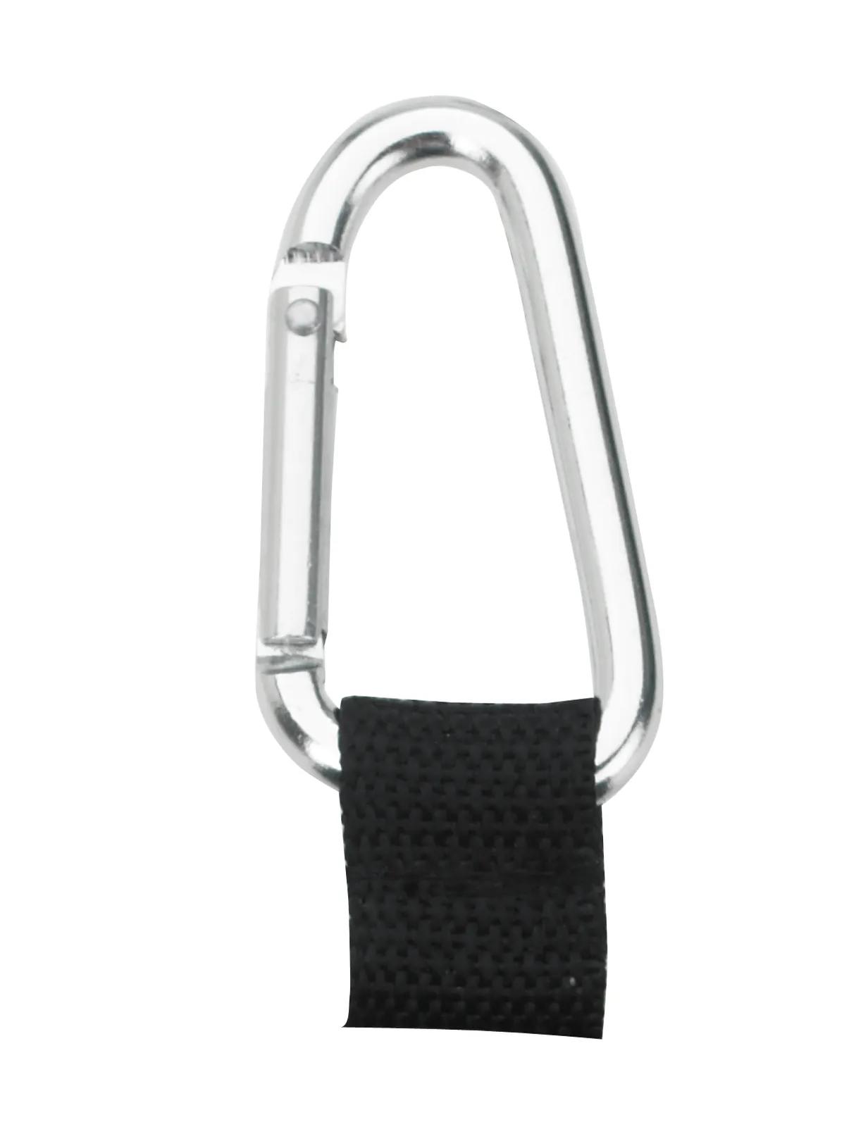 Golf Valuables Pouch Zippered Microfiber Carabiner - 6.9 x 4.8 in - product view 2