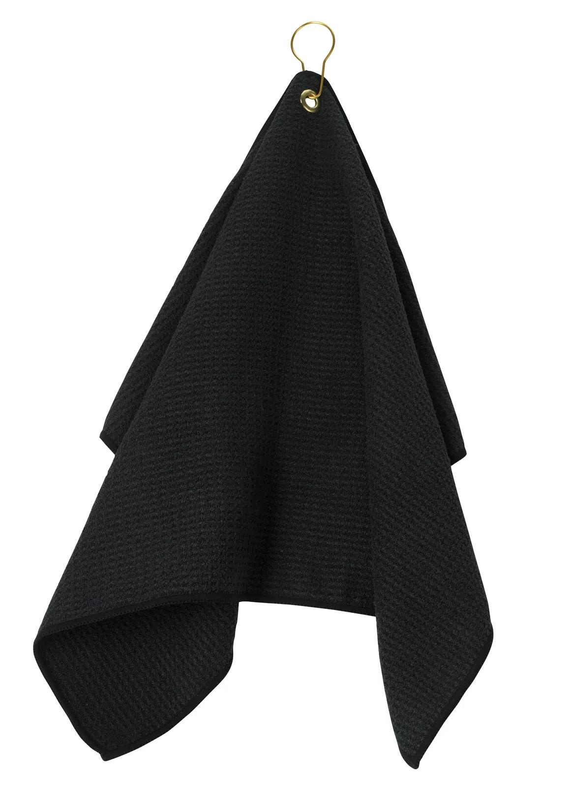 Golf Towel Waffle Microfiber with Grommet Hook - 16 x 25 in - product view 2