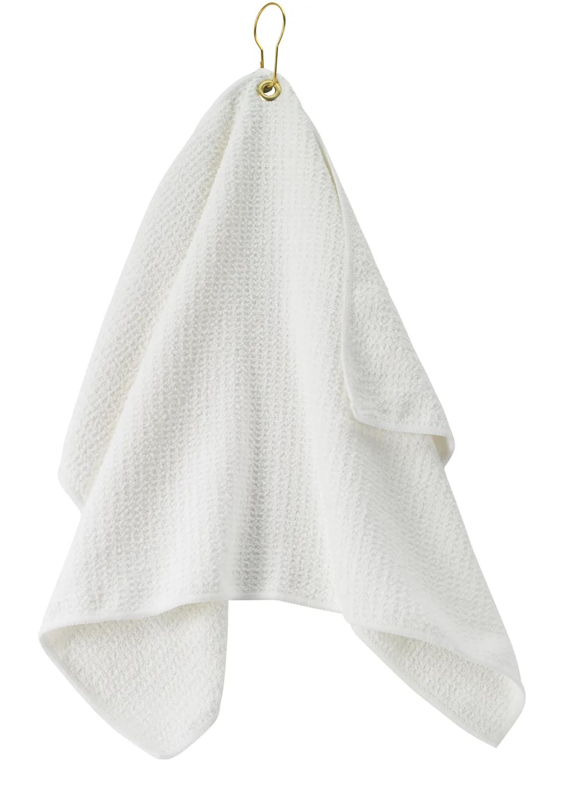 Golf Towel Waffle Microfiber with Grommet Hook - 16 x 25 in - product view 4