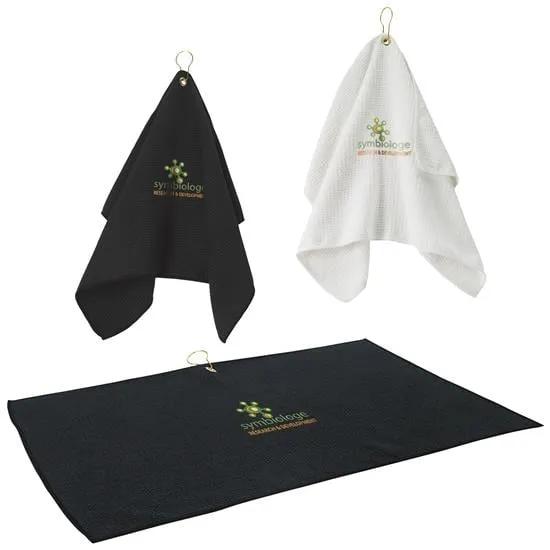 Golf Waffle Towel - product view 1