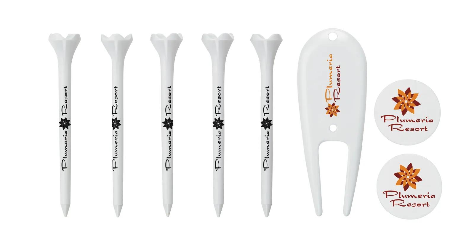 Golf Accessory Pack Evolution Tees Quarter Marks - 6 x 4 in - product view 3