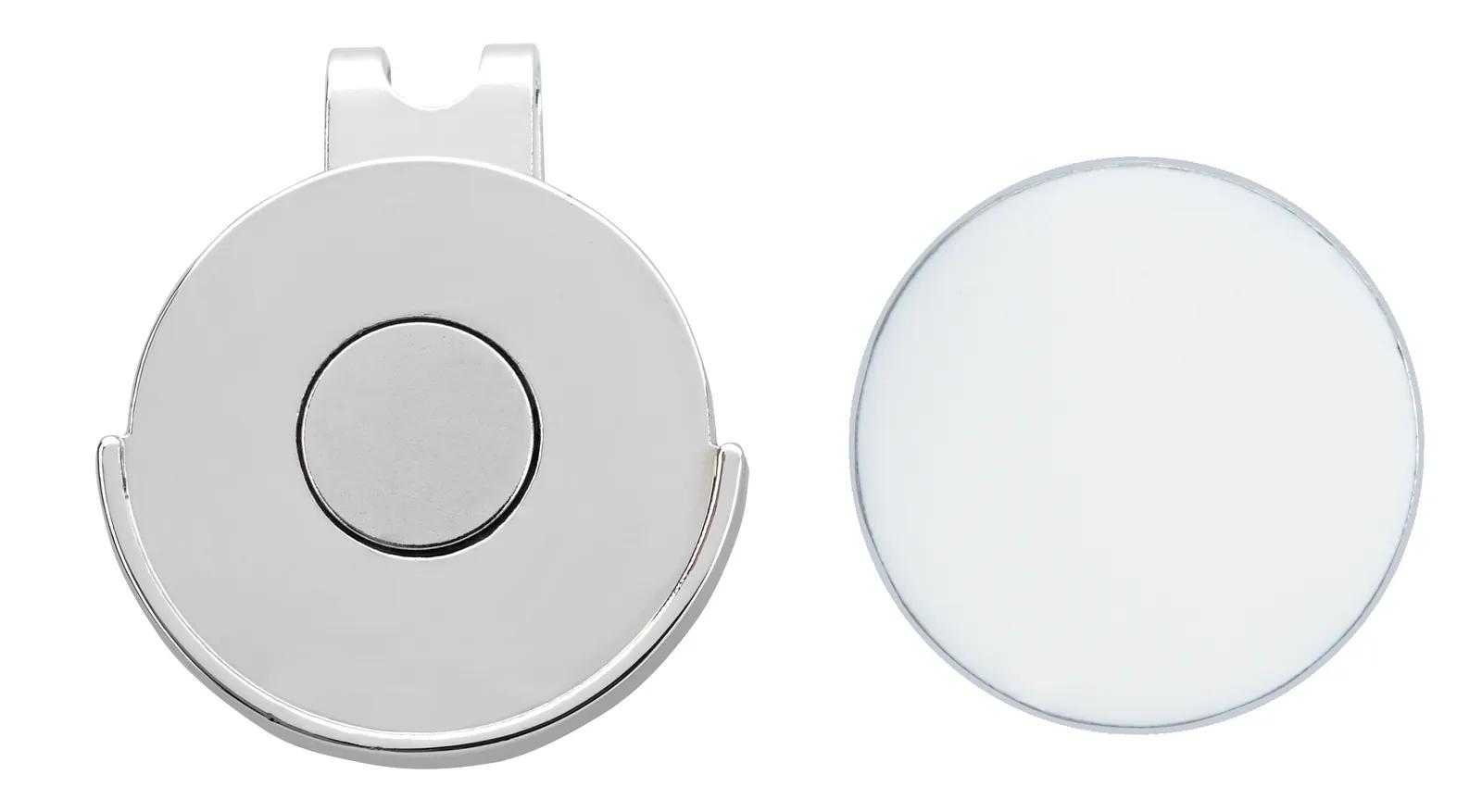 Golf Ball Marker Hat Clip Magnetic Zinc Alloy - 1.25 in - product view 3