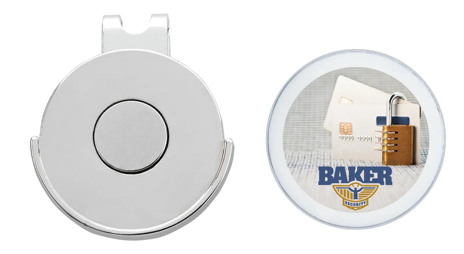 Golf Ball Marker Hat Clip Magnetic Zinc Alloy - 1.25 in - product view 9