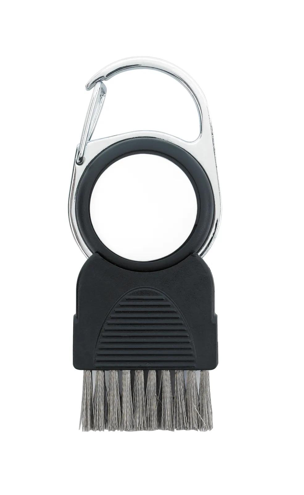 Golf Club Brush with Ball Marker Retractable - 3.5 in - product view 2