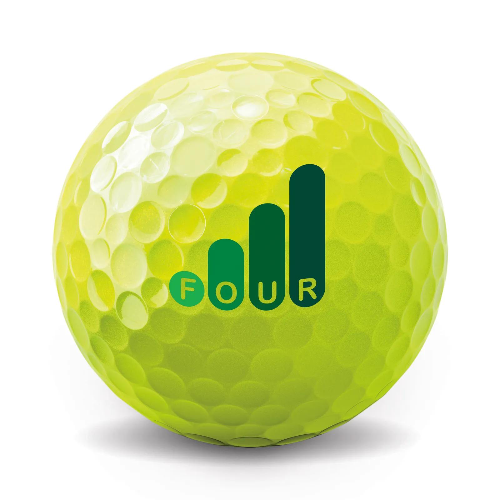 AVX Yellow Golf Balls Urethane Cover (12 Pack) - product view 3