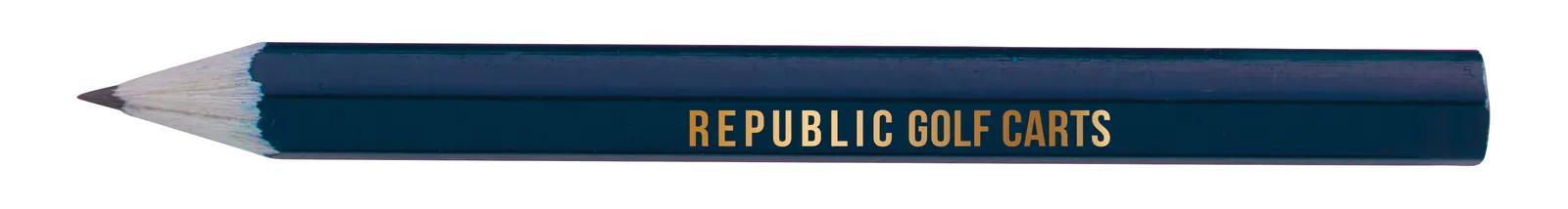 Hex Golf Pencil Wood Graphite Lead Pre-Sharpened - 3.5 in - product view 9